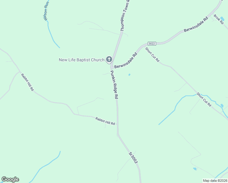 map of restaurants, bars, coffee shops, grocery stores, and more near 4049-4255 Punkin Ridge Road in Irvona