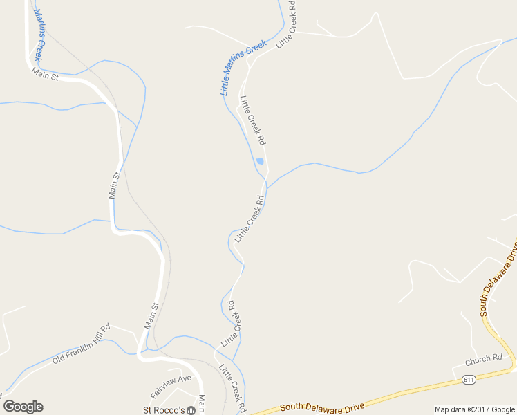 map of restaurants, bars, coffee shops, grocery stores, and more near Little Creek Road in Northampton County
