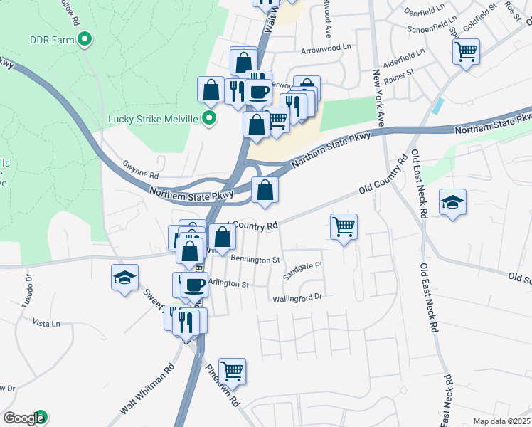 201 Old Country Road, Melville NY Walk Score