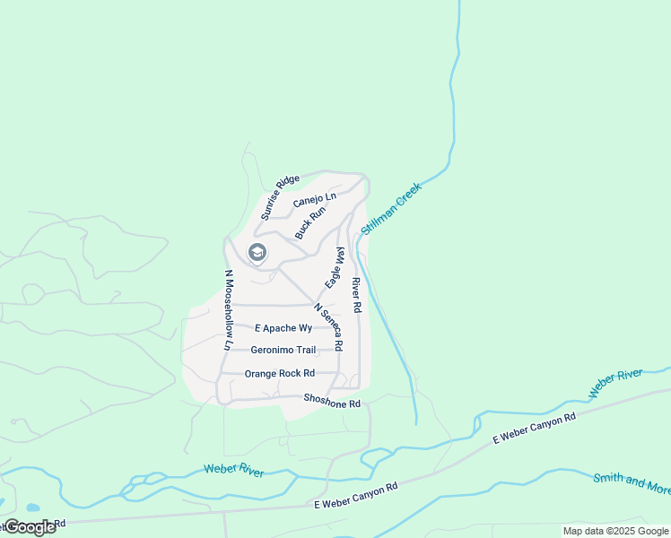 map of restaurants, bars, coffee shops, grocery stores, and more near Eagle Way in Oakley