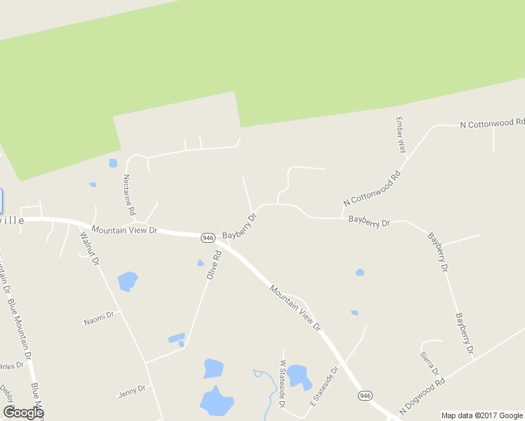 map of restaurants, bars, coffee shops, grocery stores, and more near 3743 Bayberry Drive in Danielsville