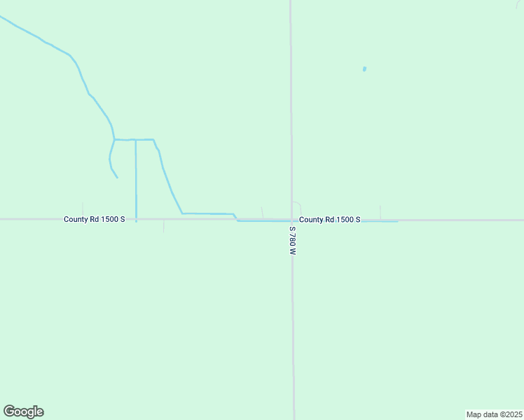 map of restaurants, bars, coffee shops, grocery stores, and more near 7888 West County Road 1500 South in Remington