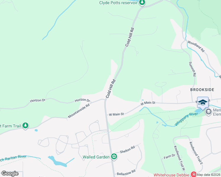 map of restaurants, bars, coffee shops, grocery stores, and more near 8 Cold Hill Road in Morristown
