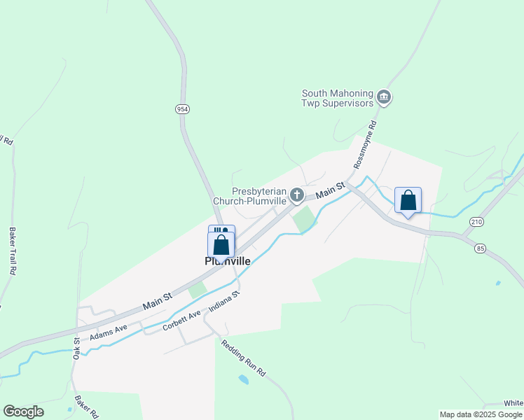 map of restaurants, bars, coffee shops, grocery stores, and more near 191 East Washington Street in Plumville