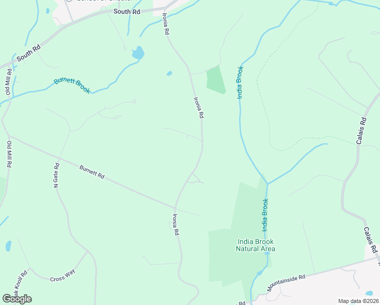 map of restaurants, bars, coffee shops, grocery stores, and more near 84 Ironia Road in Mendham