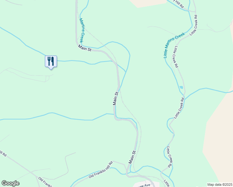 map of restaurants, bars, coffee shops, grocery stores, and more near Main Street in Bangor