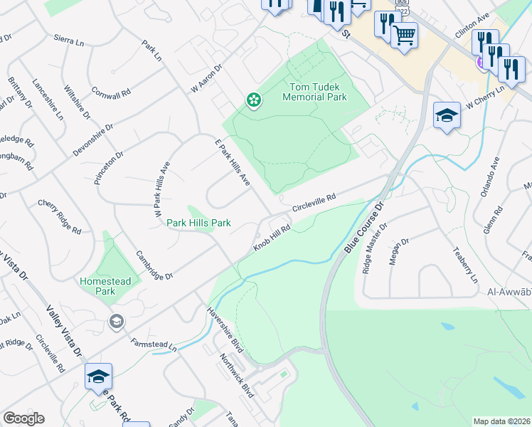 map of restaurants, bars, coffee shops, grocery stores, and more near 133 Stanbury Lane in State College