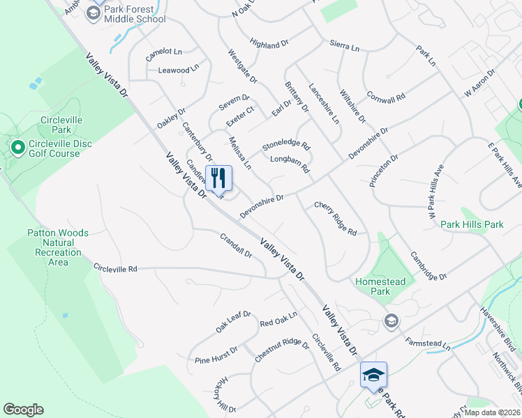 map of restaurants, bars, coffee shops, grocery stores, and more near 603-609 Old Farm Ln in State College