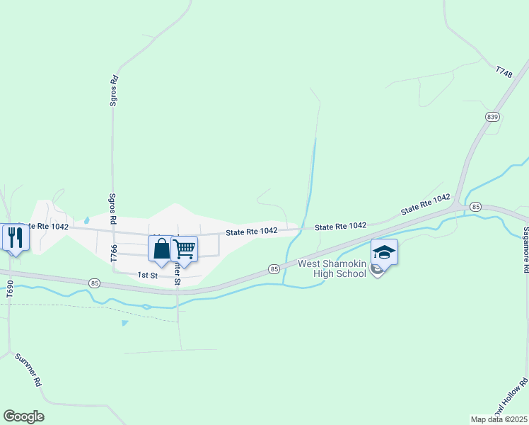 map of restaurants, bars, coffee shops, grocery stores, and more near in NuMine