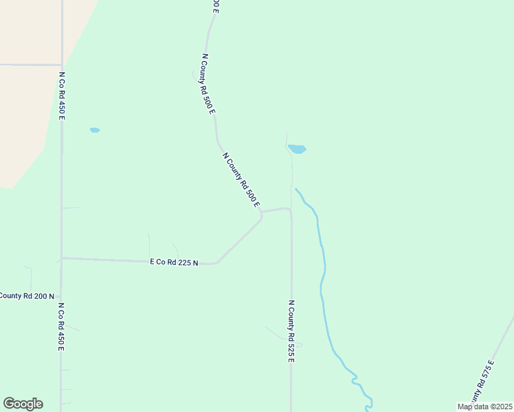 map of restaurants, bars, coffee shops, grocery stores, and more near 2317 N County Road 500 East in Logansport