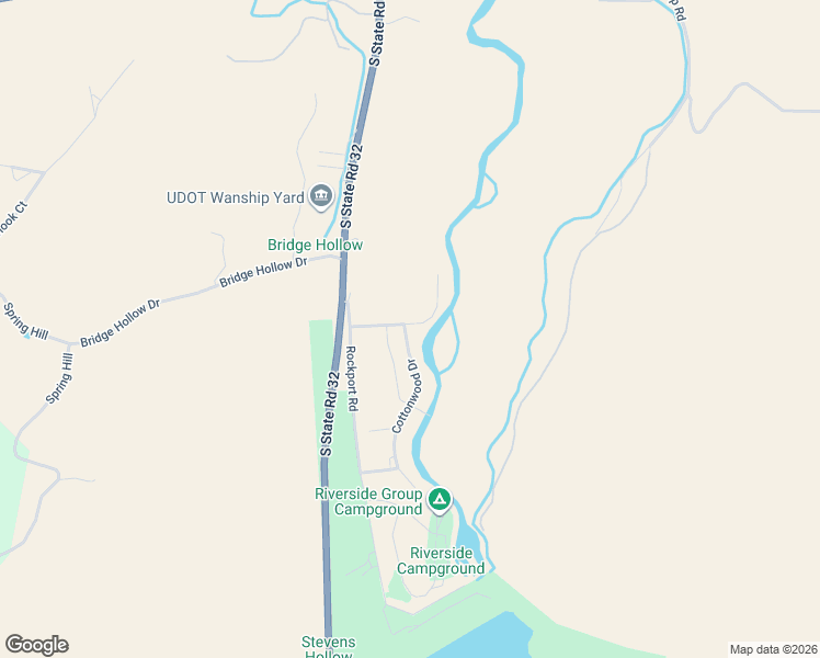 map of restaurants, bars, coffee shops, grocery stores, and more near 2711 Cottonwood Drive in Wanship