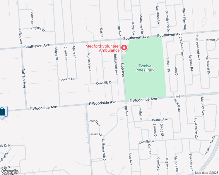 map of restaurants, bars, coffee shops, grocery stores, and more near 270 Edward Avenue in Medford