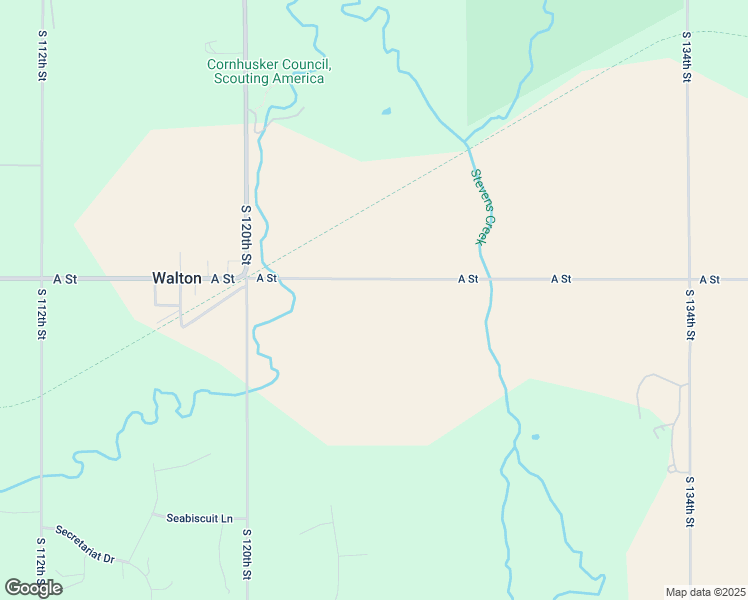 map of restaurants, bars, coffee shops, grocery stores, and more near 14000-14998 A Street in Walton