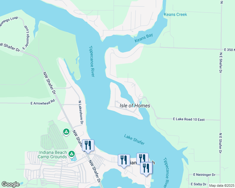 map of restaurants, bars, coffee shops, grocery stores, and more near 3159 North Cardinal Drive in Monticello