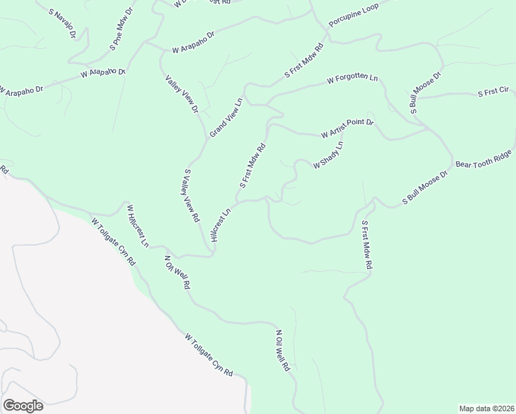 map of restaurants, bars, coffee shops, grocery stores, and more near 945 West Shady Lane in Coalville