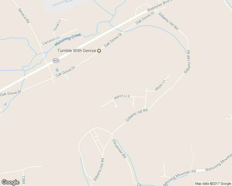 map of restaurants, bars, coffee shops, grocery stores, and more near 49 White Birch Lane in Lehighton