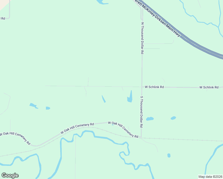 map of restaurants, bars, coffee shops, grocery stores, and more near 15402 West Schlink Road in Brimfield