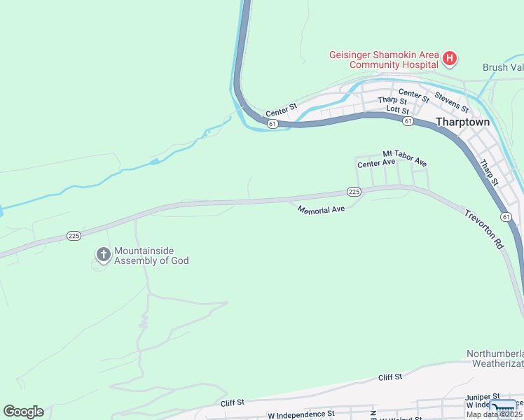 map of restaurants, bars, coffee shops, grocery stores, and more near 2140 Trevorton Road in Northumberland County