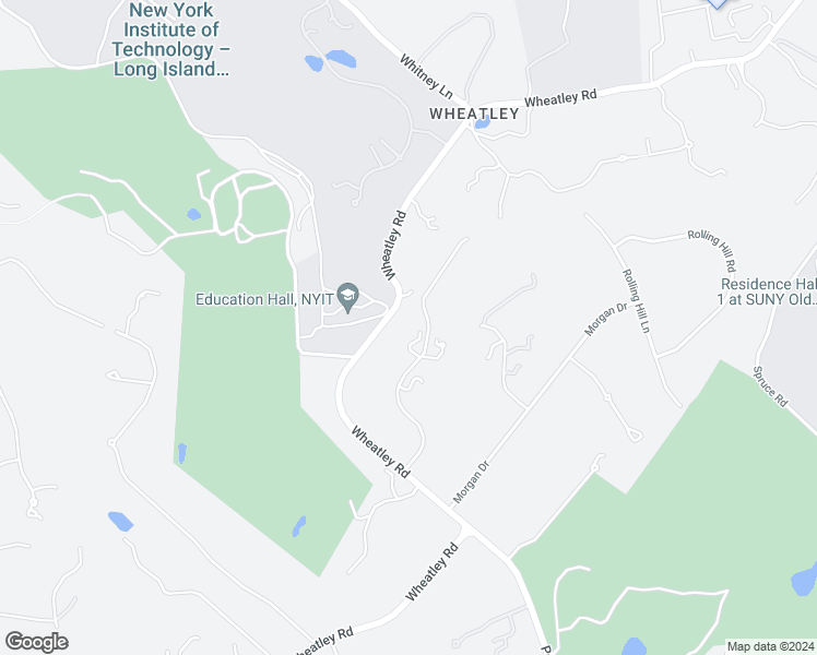 map of restaurants, bars, coffee shops, grocery stores, and more near 10 Orchard Lane in Old Westbury