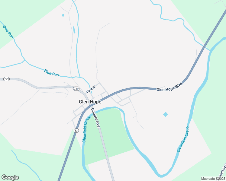 map of restaurants, bars, coffee shops, grocery stores, and more near 5997 Glen Hope Boulevard in Glen Hope