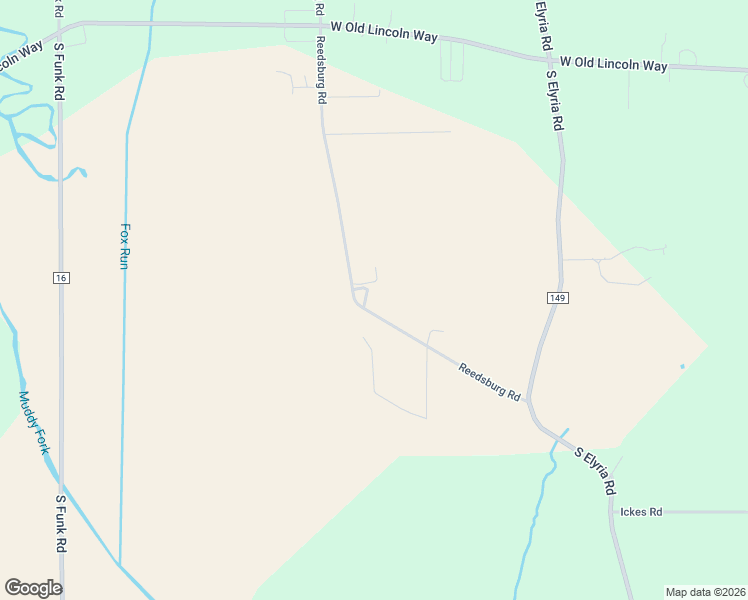 map of restaurants, bars, coffee shops, grocery stores, and more near 364 Reedsburg Road in Wooster