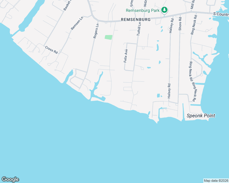 map of restaurants, bars, coffee shops, grocery stores, and more near 42 Club Lane in Remsenburg-Speonk