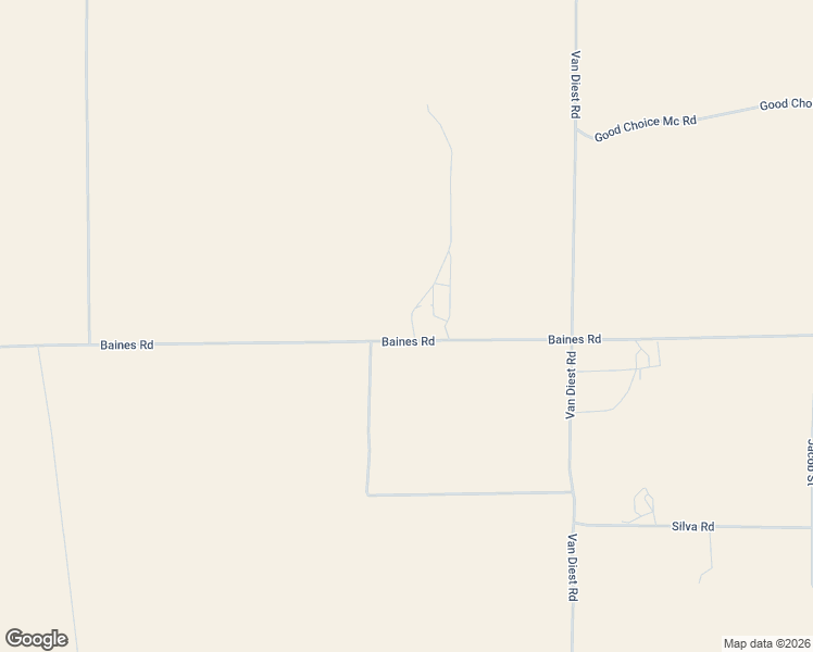 map of restaurants, bars, coffee shops, grocery stores, and more near 2505 Baines Road in Winnemucca