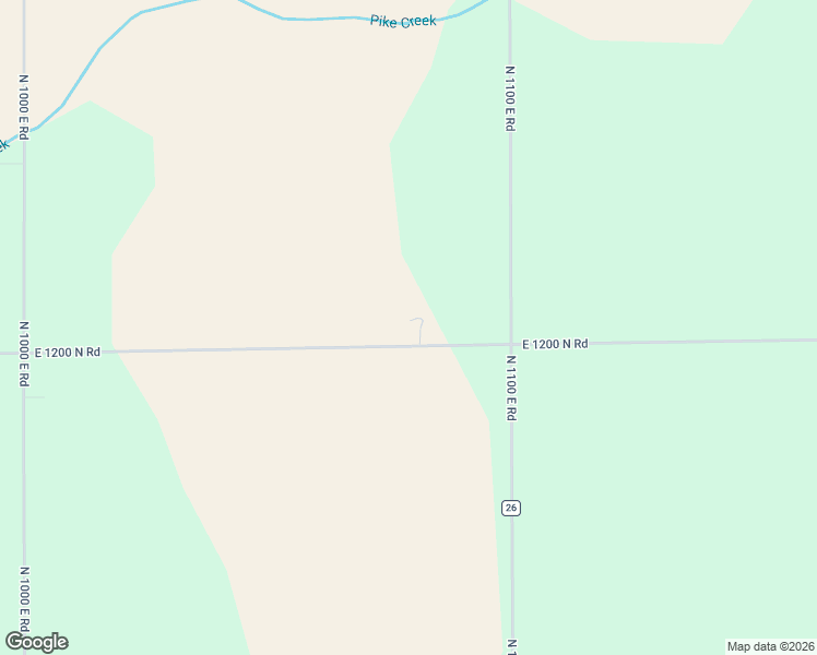 map of restaurants, bars, coffee shops, grocery stores, and more near 10859 East 1200 North Road in Pontiac