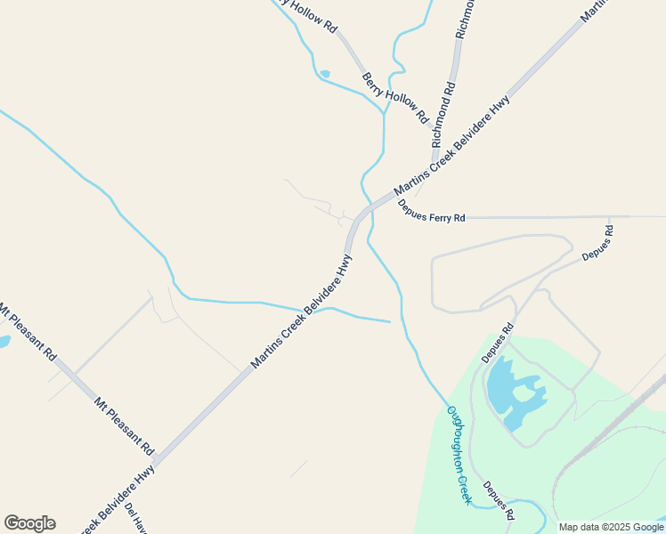 map of restaurants, bars, coffee shops, grocery stores, and more near 5366 Martins Creek Belvidere Highway in Bangor