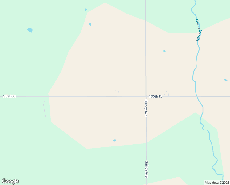 map of restaurants, bars, coffee shops, grocery stores, and more near 2724-2742 170th Street in Clarinda