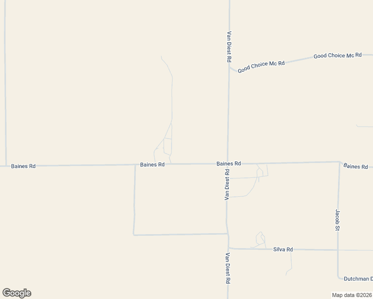 map of restaurants, bars, coffee shops, grocery stores, and more near Baines Road in Winnemucca