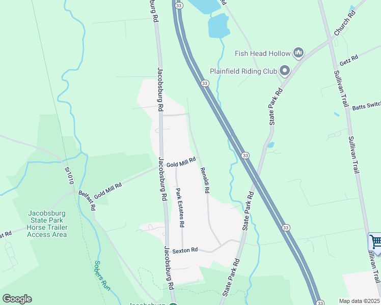 map of restaurants, bars, coffee shops, grocery stores, and more near 969 Renaldi Road in Wind Gap