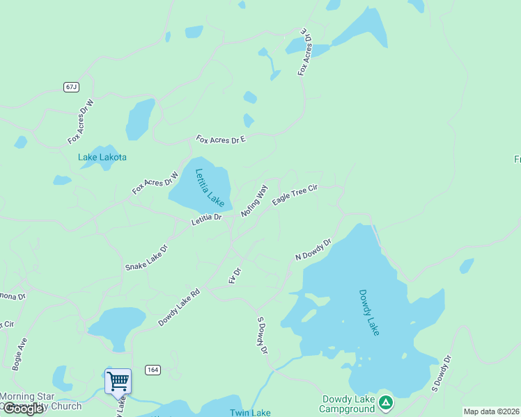 map of restaurants, bars, coffee shops, grocery stores, and more near 106 Bearclaw Way in Red Feather Lakes