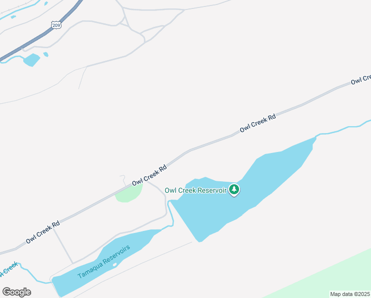 map of restaurants, bars, coffee shops, grocery stores, and more near 349 Owl Creek Road in Tamaqua