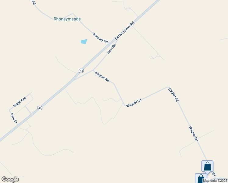 map of restaurants, bars, coffee shops, grocery stores, and more near 357 Wagner Road in Centre Hall