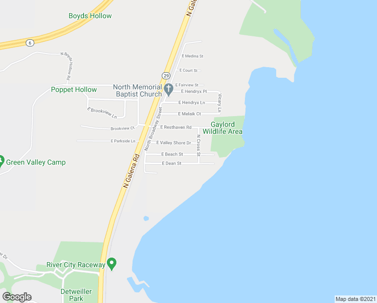 map of restaurants, bars, coffee shops, grocery stores, and more near 1511 East Beach Street in Peoria