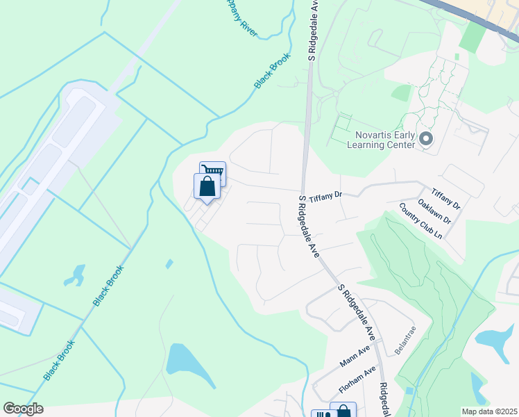 map of restaurants, bars, coffee shops, grocery stores, and more near 50 Parkside Drive in East Hanover