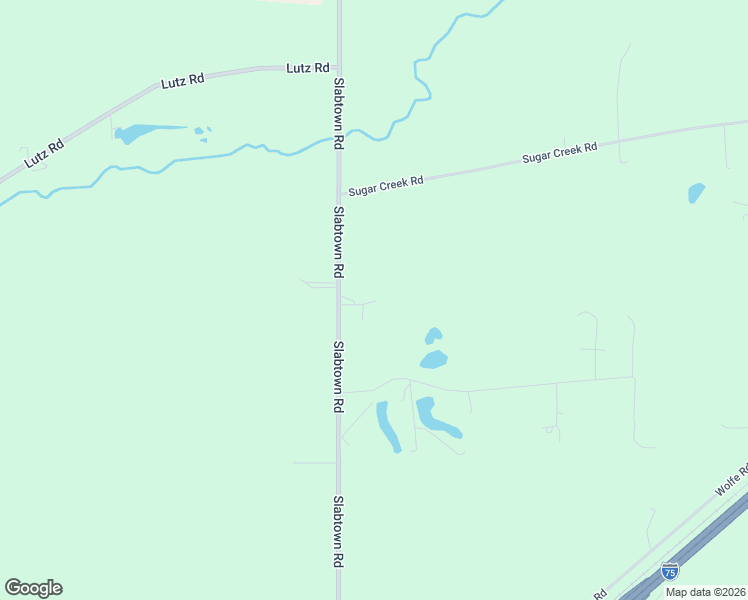 map of restaurants, bars, coffee shops, grocery stores, and more near 4326 Slabtown Road in Lima