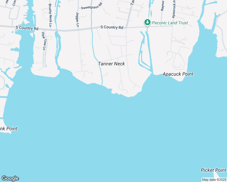 map of restaurants, bars, coffee shops, grocery stores, and more near 7 Sandpiper Court in Westhampton