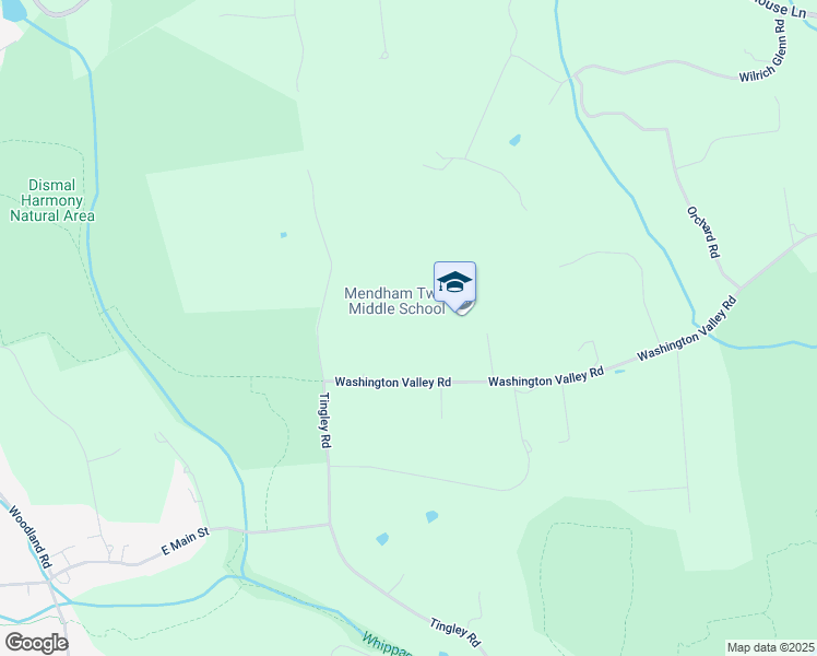 map of restaurants, bars, coffee shops, grocery stores, and more near 16 Washington Valley Road in Morristown