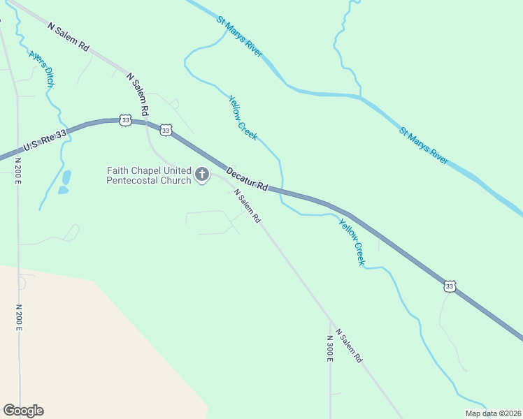 map of restaurants, bars, coffee shops, grocery stores, and more near 3842 North Salem Road in Decatur