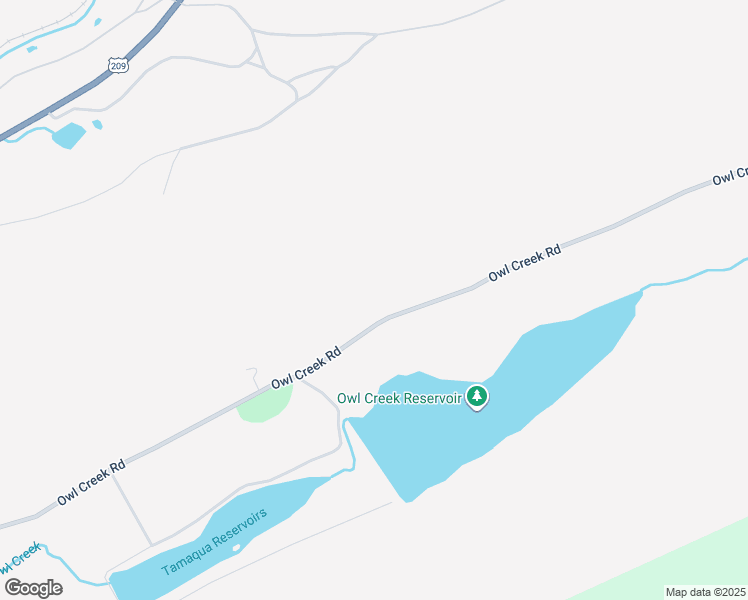 map of restaurants, bars, coffee shops, grocery stores, and more near 349 Owl Creek Road in Tamaqua