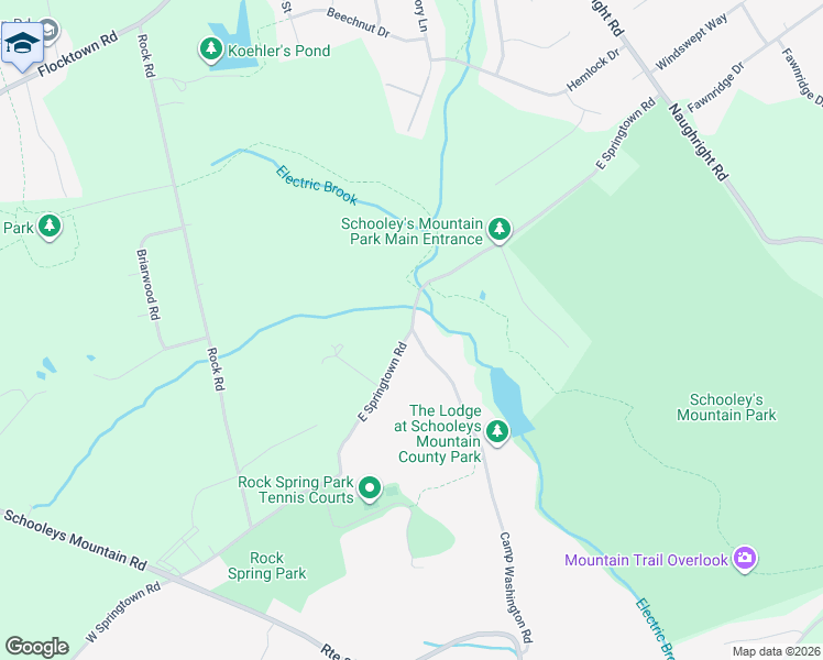 map of restaurants, bars, coffee shops, grocery stores, and more near 27 Camp Washington Road in Long Valley
