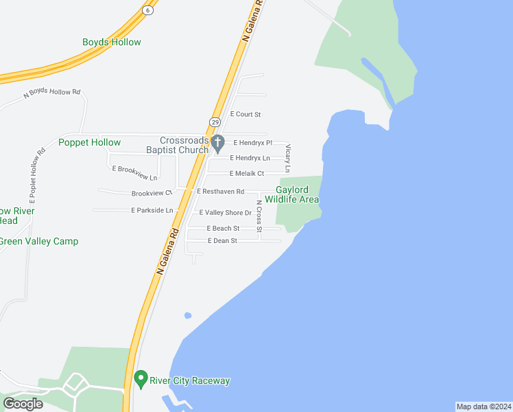 map of restaurants, bars, coffee shops, grocery stores, and more near 1518 East Resthaven Road in Peoria