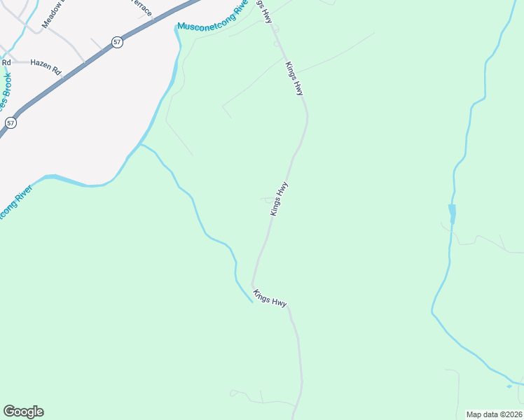 map of restaurants, bars, coffee shops, grocery stores, and more near 133 Kings Highway in Hackettstown