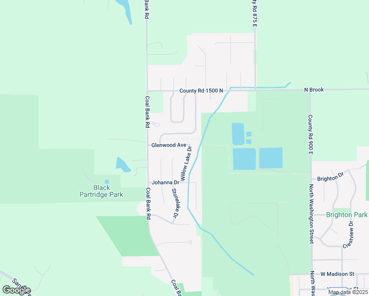 map of restaurants, bars, coffee shops, grocery stores, and more near 1260 Glenwood Avenue in Metamora