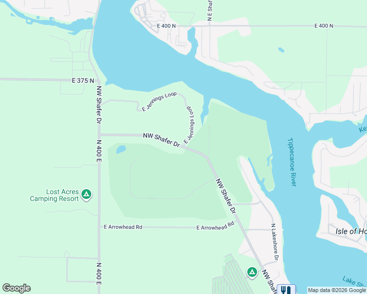 map of restaurants, bars, coffee shops, grocery stores, and more near 3303 Northwest Shafer Drive in Monticello