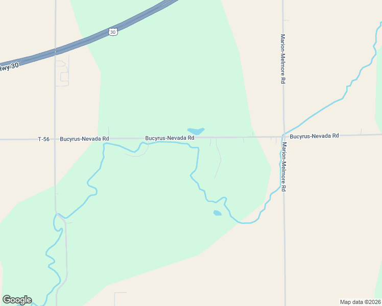 map of restaurants, bars, coffee shops, grocery stores, and more near 273 Bucyrus-Nevada Road in Nevada