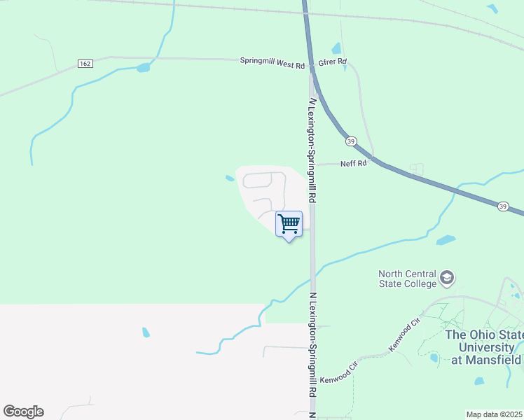 map of restaurants, bars, coffee shops, grocery stores, and more near 110 Chestnut Court in Mansfield