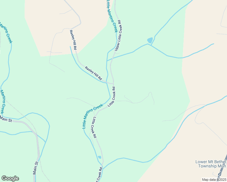 map of restaurants, bars, coffee shops, grocery stores, and more near 7971 Little Creek Road in Bangor